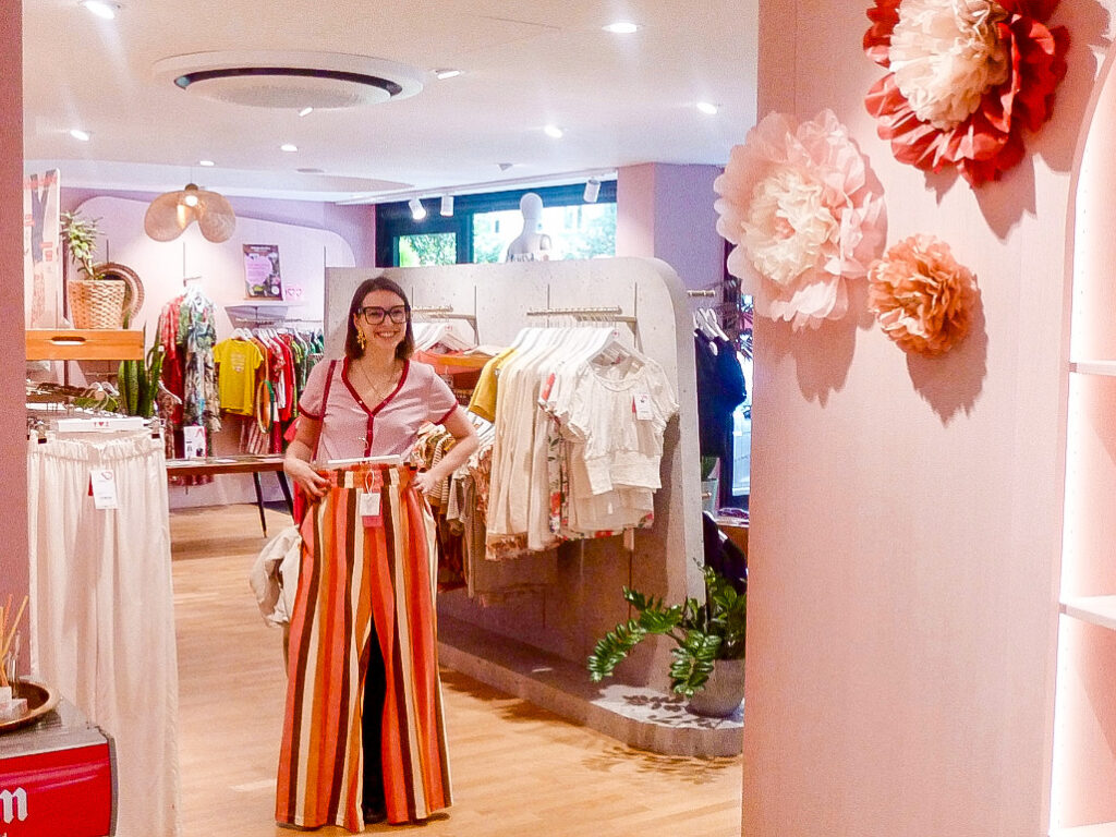 Shopping with Tamina Orenda: Blutsgeschwister is one of her favourite spots in Cologne. Photo: Pauline von Lehmden